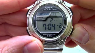 Часы Casio Illuminator W-212HD-1A [W-212HD-1AVEF] - Инструкция, как настроить от PresidentWatches.Ru