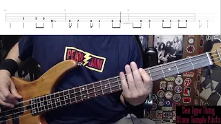 Sex Type Thing by Stone Temple Pilots - Bass Cover with Tabs Play-Along