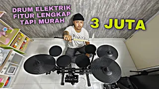 Drum Elektrik Paling Murah Se-Indonesia! Cuma 3 JUTA! Review Drum Digital Aroma TDX-15