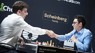 What a beautiful idea by Duda against Caruana | Candidates 2022