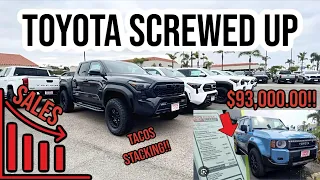 TOYOTA Went TOO FAR!! What Is Happening?!?!?