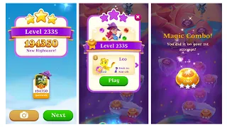 Level Up 2335 👈 Bubble Witch 3 Saga Gameplay ( Select Chapter 118 )