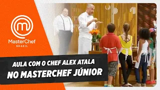 AULA COM CHEF ALEX ATALA NO MASTERCHEF JÚNIOR | CORTES | MASTERCHEF BRASIL