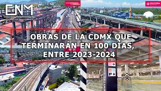 Concluye la Terminal 2 AICM, Rehabilitación del Metro, CETRAM, Tren El Insurgente y Cablebús en CDMX