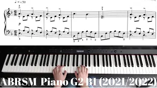 ABRSM 2021-2022 piano Grade 2 B1: The First Flakes Are Falling