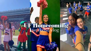 homecoming weekend at the university of Florida 🐊 | parade, gator growl, football, uf cheer clinic