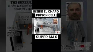 Take a look inside El Chapo’s Prison cell. The ADX is one of the most notorious prisons in the world