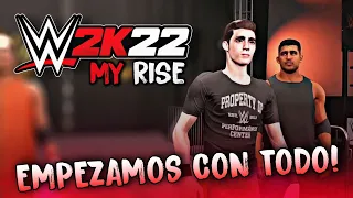 WWE 2K22 - MY RISE - PROBANDONOS EN EL PERFOMANCE CENTER