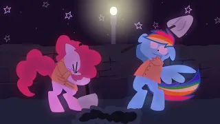 Pinkie & Rainbow Break Out of Prison l Animation Meme