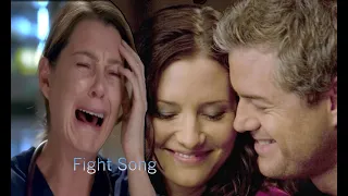 Grey's Anatomy Females- Fight Song