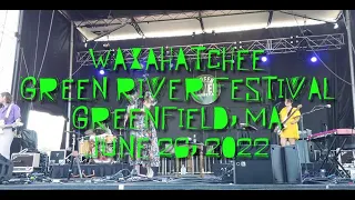 Waxahatchee at The Green River Festival, Greenfield, MA June 26, 2022