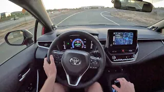 2023 Toyota Corolla Hatchback XSE - POV Night Drive (Binaural Audio)