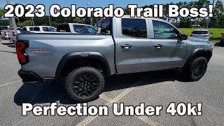 2023 Chevy Colorado Trail Boss Under 40k Perfection