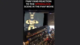 Audience Reaction To SPRINGLOCK FAILURE scene in the FNAF Movie