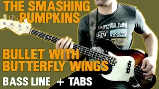 The Smashing Pumpkins - Bullet With Butterfly Wings /// BASS LINE [Play Along Tabs]