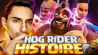 HISTOIRE et ORIGINE du HOG RIDER sur CLASH ROYALE et CLASH OF CLANS