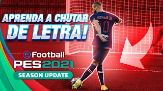 PES 2021 TUTORIAL CHUTE DE LETRA!! APRENDA A FINALIZAR DE LETRA!! FAÇA GOLAÇOS!! LETTER FINISHING