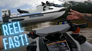 Sea Doo FishPro 170 First Sport Mode Full Speed Acceleration