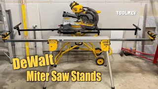 DeWalt Miter Saw Stand Review - (MUST SEE Operating TIP)