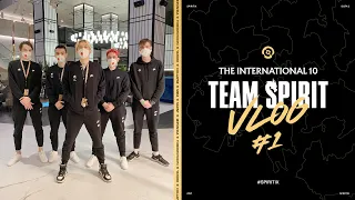 TEAM SPIRIT. THE INTERNATIONAL 10. VLOG #1