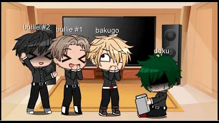 Past Deku and his bullies react to the future| no ships| credit in description| BNHA| no spoilers|