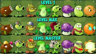 All FREE Plants Level 1 vs Max Level vs Max Mastery - PvZ 2 Discovery Plant vs Plant