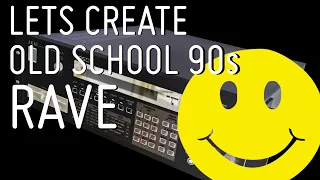 Let's create rave like we're back in the 90's (Korg M1,Korg MS-20,emulating Akai S950) Prodigy style