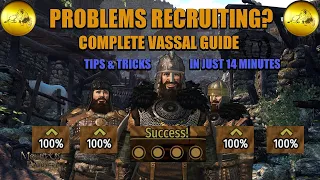 Bannerlord Vassals Guide How To Always Recruit Them, Manage and More in Under 14 Minutes