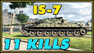 World of Tanks | IS-7 - 11 Kills - 7.9K Damage