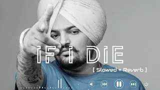 If I Die - Lofi ( Slowed + Reverb ) Song | Ek Din Sabb Ney Jaana | Guri Lahoria | VIREN 2.0