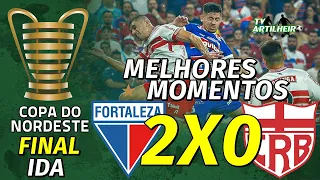 [Copa do Nordeste '24] Final | Ida | Fortaleza 2 X 0 CRB | Melhores Momentos | TV ARTILHEIRO