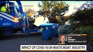 Republic Services CEO Says Trash Volumes Are Starting to Get Back to Normal