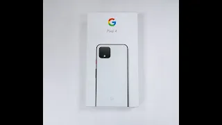 GOOGLE PIXEL 4 распаковка и первое впечатление Мир без границ