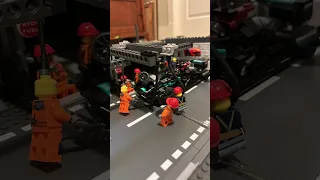 Lego F1 Pit Stop | Stop Motion