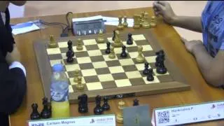 Carlsen vs Harikrishna - 2014 World Blitz Championship