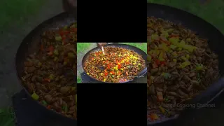 (2000) CHICKEN HEARTS FRY/Spicy Hearts Recipe Cooking in Village🐓🐓🐓#shorts(part-2)
