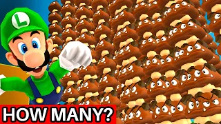 How Many Goombas Can You Defeat with a Single Groundpound in Super Mario 3D Land?