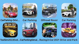 Car Parking-Driving School, Car Parking, Offroad Rover and More Car Games iPad Gameplay