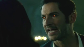 Mazifer 1x02 - Lucifer telling Mazikeen not to speak down to him