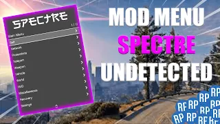 TUTO PRÉSENTATION DU MOD MENU GRATUIT "SPECTRE" SUR GTA 5 PC ONLINE 2023