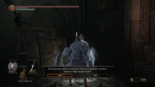 Dark Souls lll Ashes of Ariandel - Cathedral: Sister Friede Dialogue (Before Meeting Ariandel)