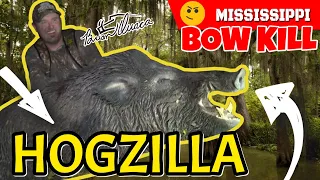 MISSISSIPPI HOGZILLA - Pigman Shanks a Monster Boar from 30' High