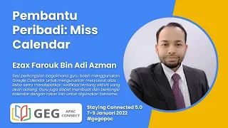 PEMBANTU PERIBADI: MISS CALENDAR