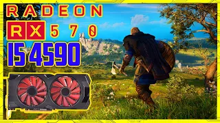 Assassin's Creed Valhalla - RX 570 4GB - i5 4590 - 1080p