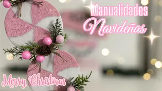 Manualidades Navideñas 2023 / Ideas de Navidad en Rosa / Diy Christmas / Artesanato Natalino