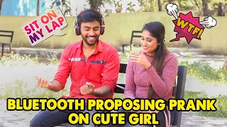 Bluetooth Proposing Prank On Cute Girl👩🎧❤  | Part-4 | Kovai Kusumbu | Kovai 360*