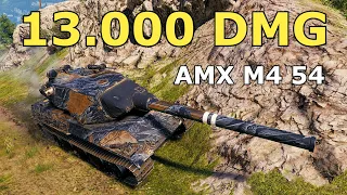 World of Tanks AMX M4 mle. 54 - 9 Kills 13K Damage