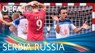 Futsal EURO Highlights: Watch Russia beat hosts Serbia in extra time