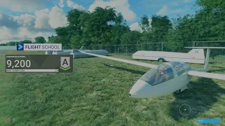 Microsoft Flight Simulator - Glider Training, Basic Handling (Lesson 4 of 7)
