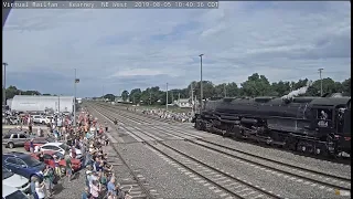 "BIG BOY" Union Pacific #4014, Arrives to an excited crowd in Kearney, NE!